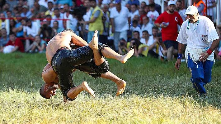 TERME YAĞLI PEHLİVAN GÜREŞLERİ<br>17 Haziran 2024, Pazartesi