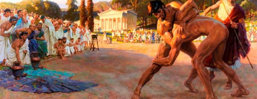 Antik Yunanda Mücadele Sporlarının Görselleri ve Yansımaları