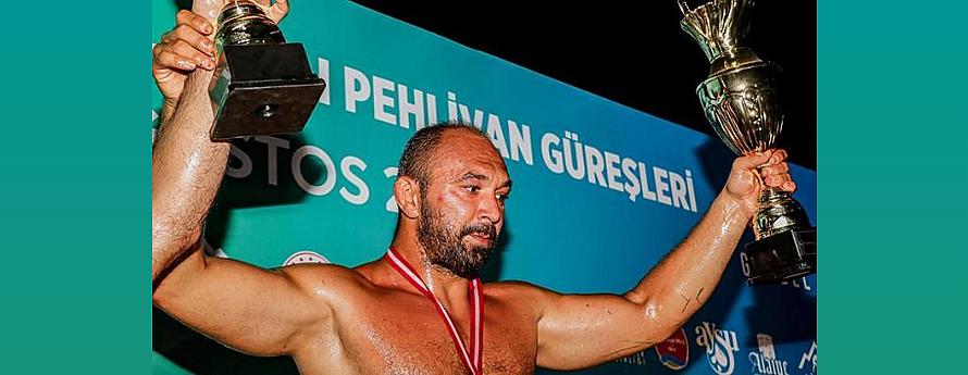 17. Gökbel Yağlı Güreşleri’nde başpehlivan Ali Gürbüz oldu