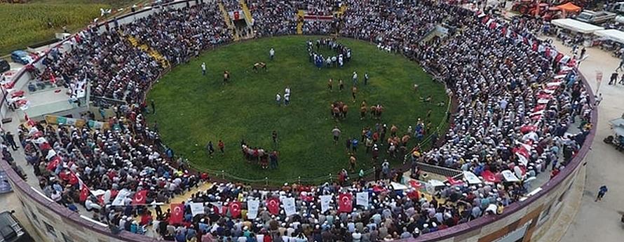 19. Taşköprü İshakçılar Yağlı Güreşleri’nde Başpehlivan Hüseyin Gümüşalan