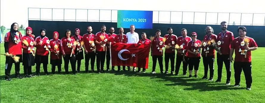 5. İslami Dayanışma Oyunları Geleneksel Türk Okçuluğu’nda dereceye giren milli sporcular