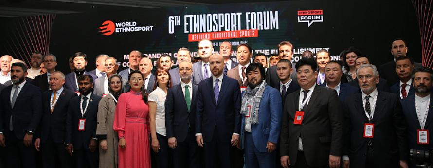 Antalya'da düzenlenen 6. Etnospor Forumu sona erdi