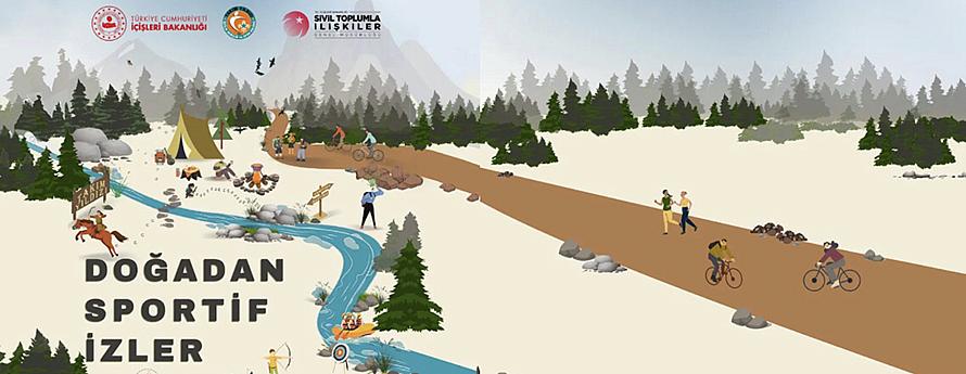 Takım Yıldızı ve Federasyonumuzun iş birliğinde ‘Doğadan Sportif İzler’ projesi hayata geçirildi.