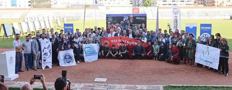 Tokat Danişment Gazi Türk okçuluğu müsabakalarının Puta okçuluğu bölümü tamamlandı
