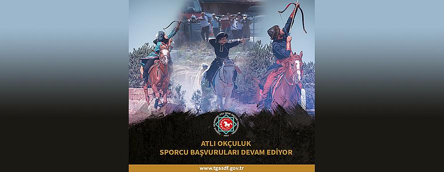 Türkiye Geleneksel Atlı Spor Dalları Federasyonu 2023 yılı Atlı Okçuluk Sporcu Başvuruları Devam Ediyor